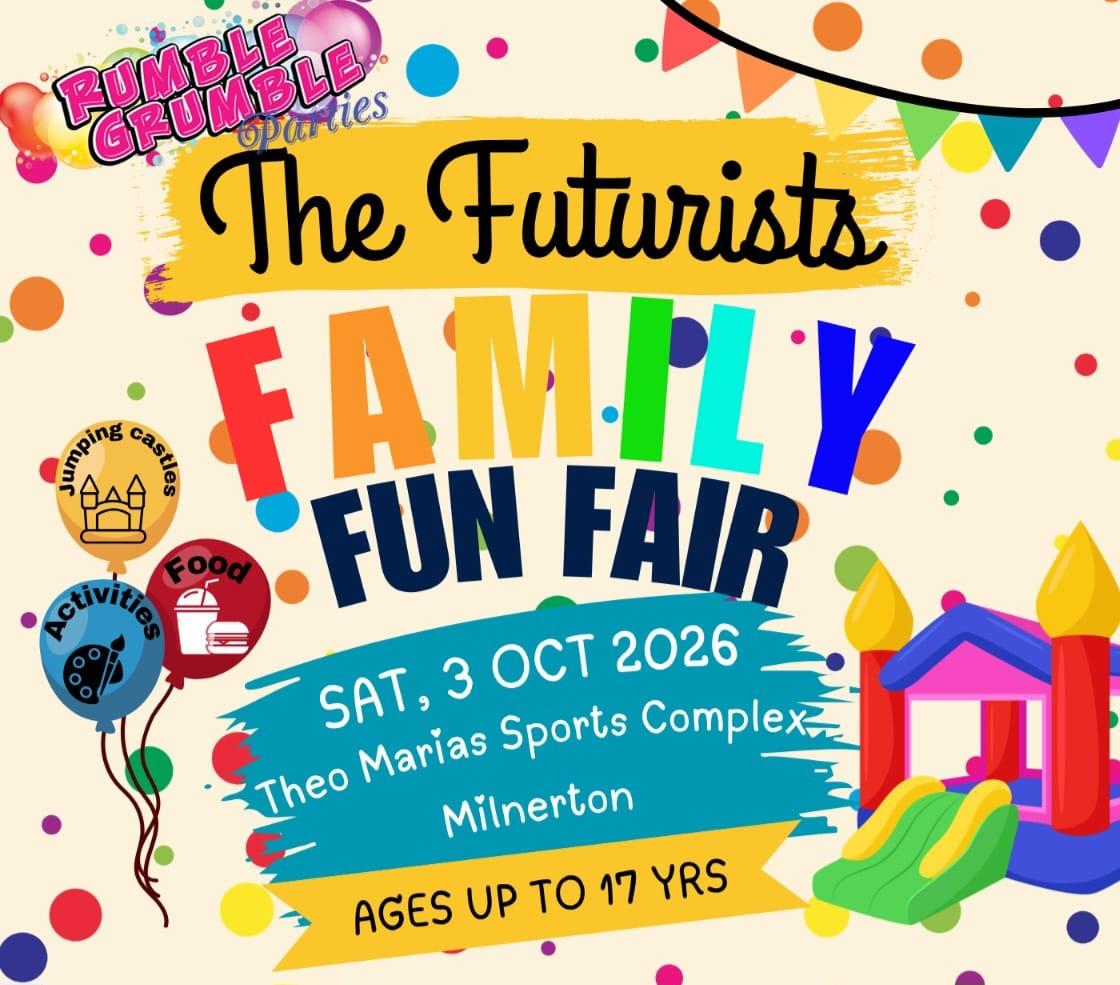 The Futurists Family Fun Fair poster